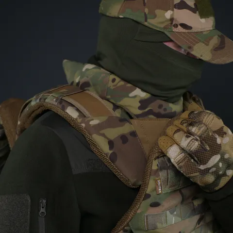 Захист шиї mod. 1 Kiborg з балістичним пакетом Militex Multicam — фото 11