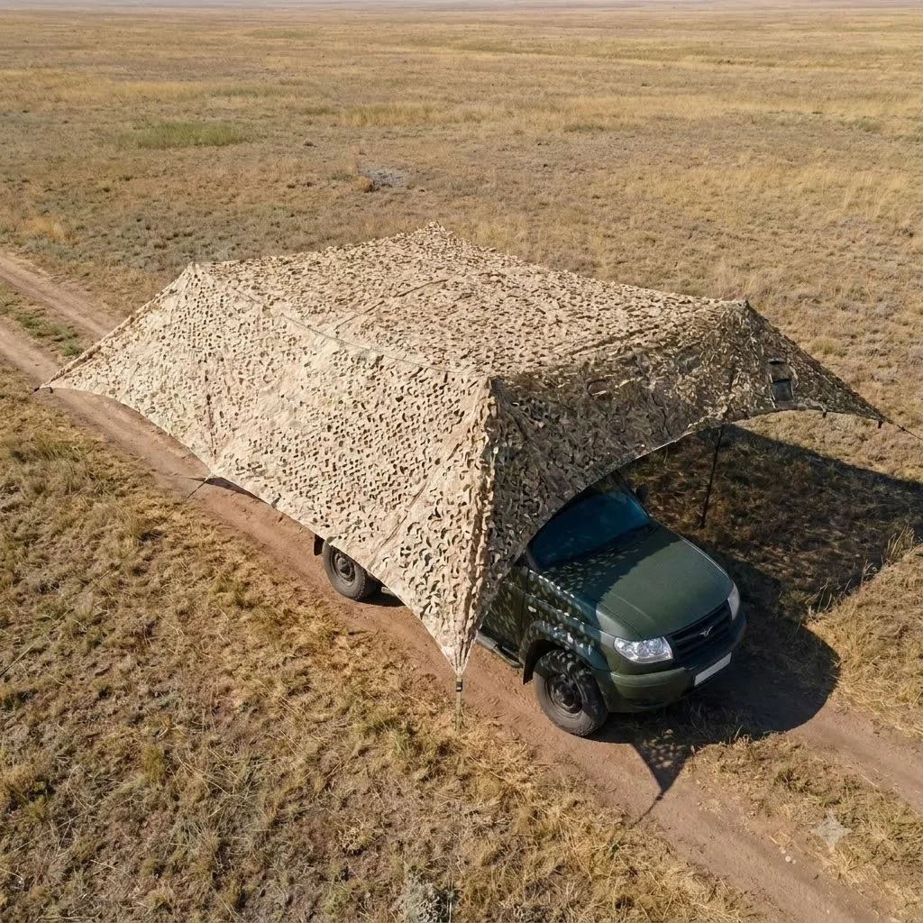 Осіння маскувальна сітка Militex Очерет 5х7м (площа 35 кв.м.)