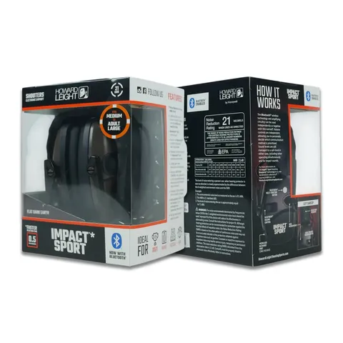 Активні навушники Howard Leight Impact Sport Bluetooth Dark Earth — фото 6