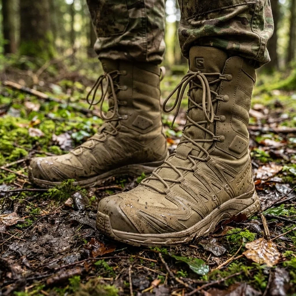 Черевики Salomon XA Forces JUNGLE Койот 41р (1/3)