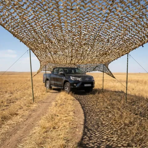 Маскувальна сітка Militex для авто Очерет 5х10м (площа 50 кв.м.)