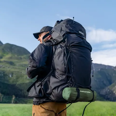 Матрац подвійний Naturehike CNK2550WS019, 65 мм, із вбудованою помпою, зелений — фото 5