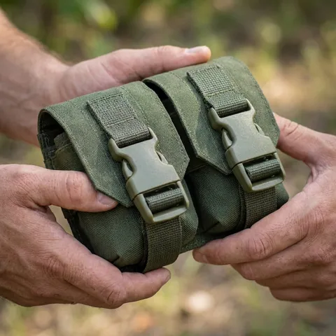 Підсумок під 2 гранати Kiborg GU Double Mag Pouch (Хакі) — фото 3
