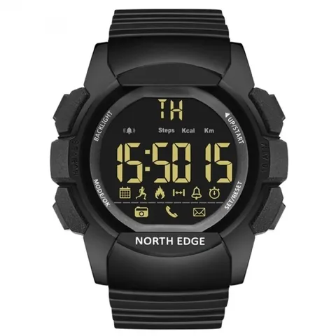 Розумний смарт годинник North Edge Combo 10BAR Black — фото 3