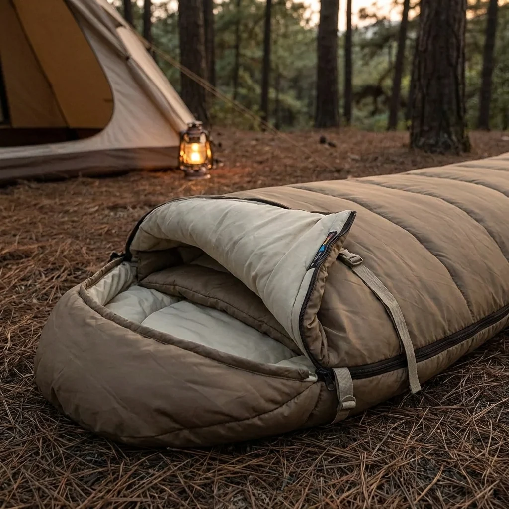 Спальник з капюшоном Naturehike MJ 600 CNK2300SD014, коричневий
