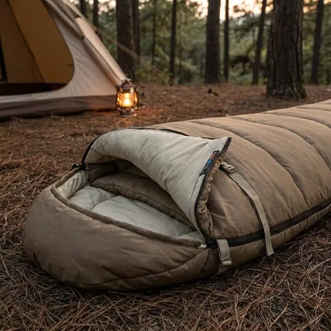 Спальник з капюшоном Naturehike MJ 600 CNK2300SD014, коричневий