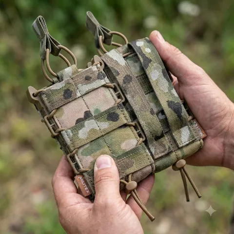 Підсумок під 1 магазин Militex cordura USA (Мультикам) — фото 3
