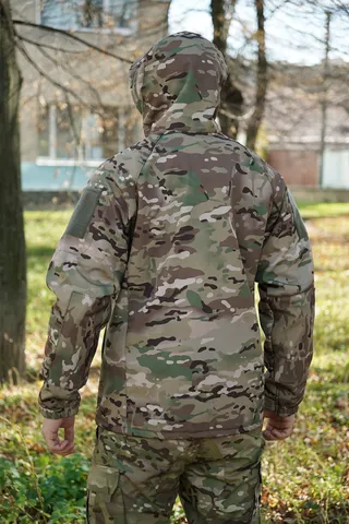Куртка Windproof Softshell вітрозахисна, водостійка, фліс 320 г/м² — фото 11