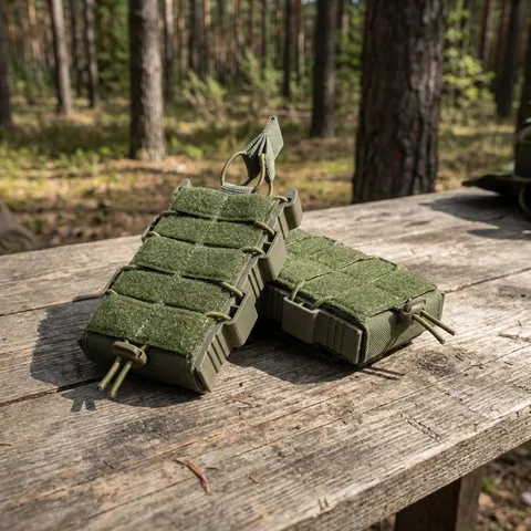 Підсумок з велкро під 1 магазин Kiborg M-1 Хакі