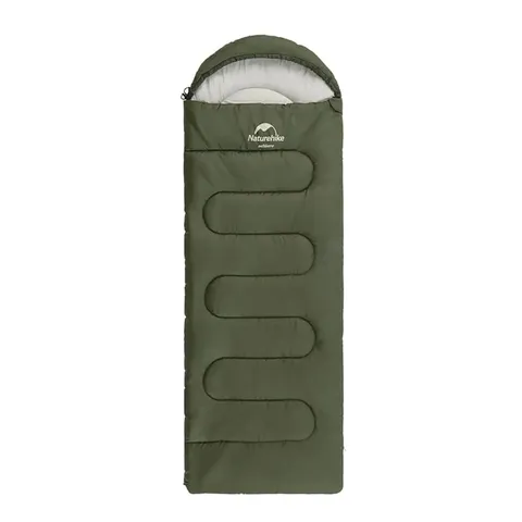 Спальний мішок Naturehike Y150L NH21MSD08, лівий, темно-зелений — фото 2