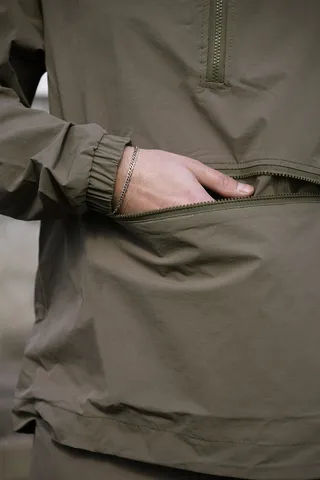 Тактичний анорак 4WStretch з мембранною тканиною та вентиляцією (хакі) — фото 12