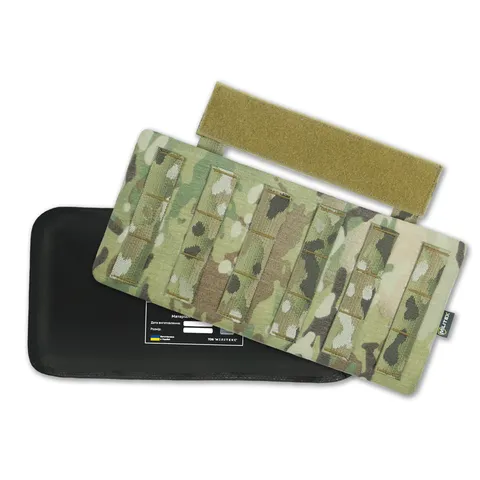 Захист попереку з балістичним пакетом 1 клас захисту Militex cordura USA Multicam — фото 2