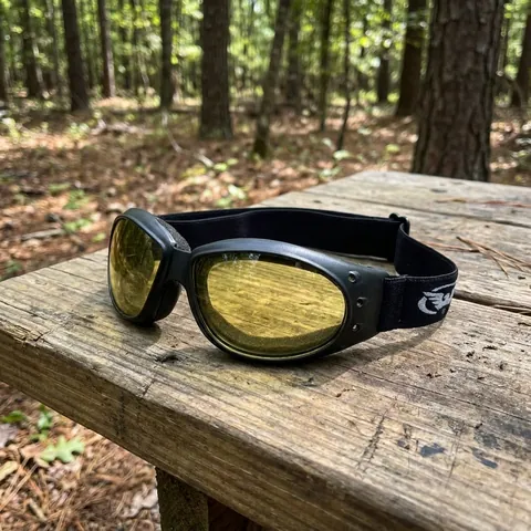 Окуляри захисні Global Vision Eliminator Photochromic (yellow), жовті фотохромні, Чорний