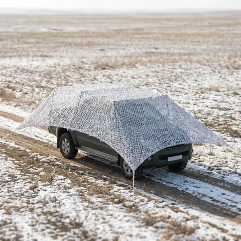 Маскувальна сітка Militex для авто Зимовий мультикам 3х5м (площа 15 кв.м.) — фото 1