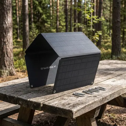 Сонячна панель Solar panel IP67 30W 2xUSB (PD) виходу (BS-030)