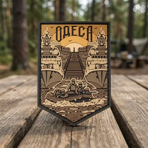 ПВХ Патч (шеврон) "Одеса" койот
