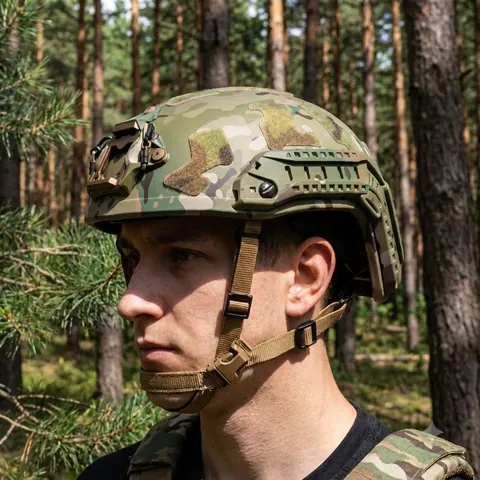 Балістичний шолом SHC LITE GEN 3 – Super High Cut, композит, NIJ IIIA Мультикам