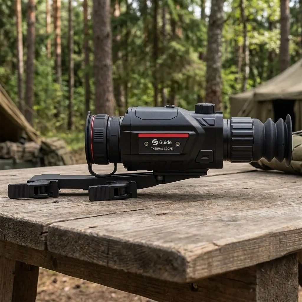 Приціл тепловізійний Guide TR 420 QD Long mount 2,3-9,2x25 384x288@12μm VOx. 1300 м