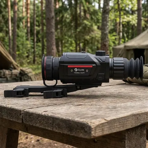 Приціл тепловізійний Guide TR 420 QD Long mount 2,3-9,2x25 384x288@12μm VOx. 1300 м