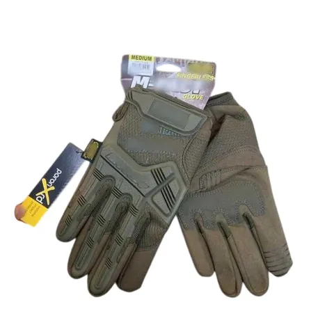 Тактичні рукавиці олива Mechanix — фото 4