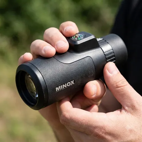 Монокуляр MINOX MD 7x42 C Black з компасом і далекомірною сіткою — фото 3