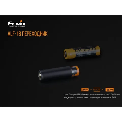 Перехідник для акумулятора Fenix ALF-18 — фото 7