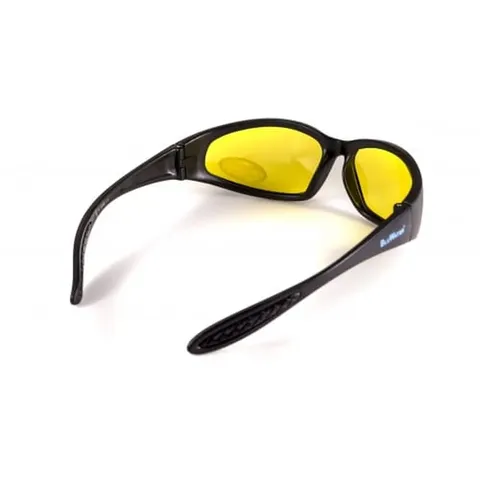 Окуляри поляризаційні BluWater Samson-2 Polarized (yellow) жовті, Чорний — фото 6