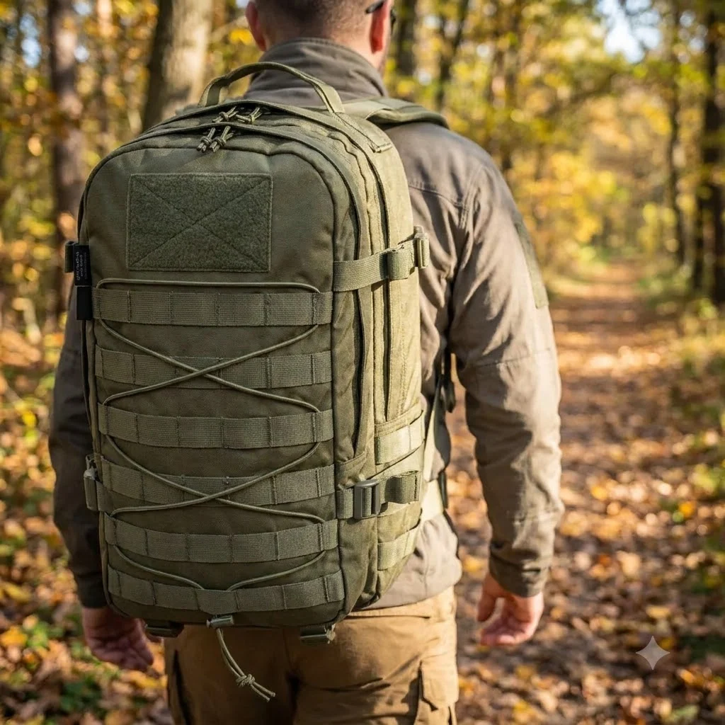 Рюкзак тактичний 24л Helikon-Tex RACCOON Mk2 Backpack - Cordura - Olive Green