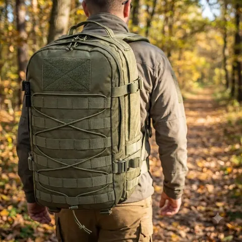Рюкзак тактичний 24л Helikon-Tex RACCOON Mk2 Backpack - Cordura - Olive Green