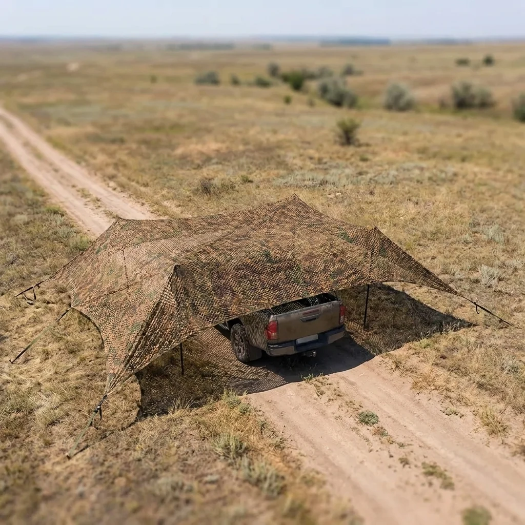 Весняна маскувальна сітка Militex Хижак індивідуального розміру (50 грн за 1 кв.м.)