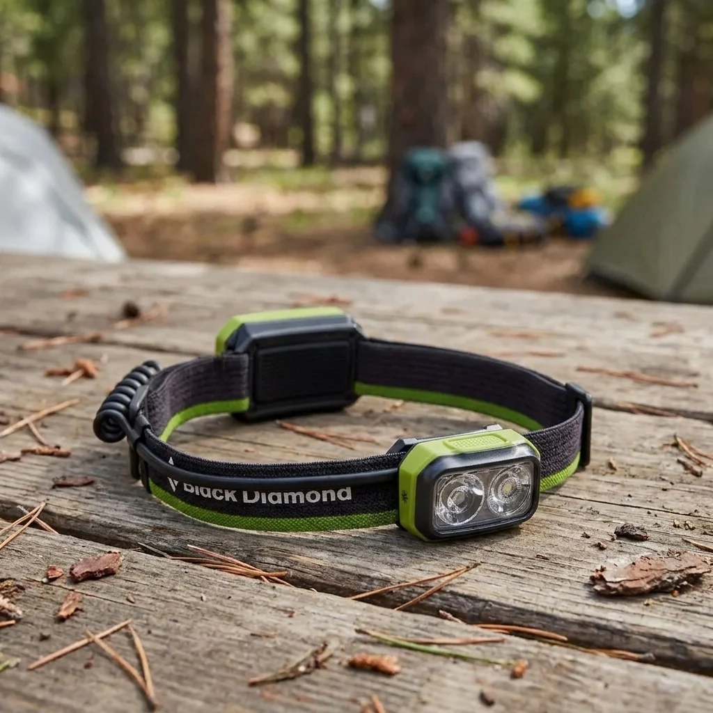 Ліхтар налобний Black Diamond OnSiight 375 Honnold Edition, Verde