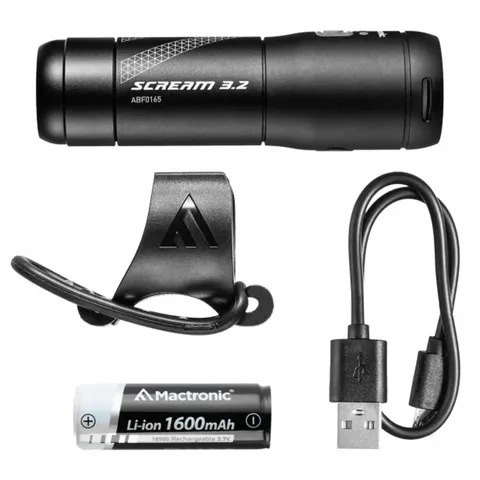 Ліхтар велосипедний передній Mactronic Scream 3.2 (600 Lm) USB Rechargeable (ABF0165) — фото 8