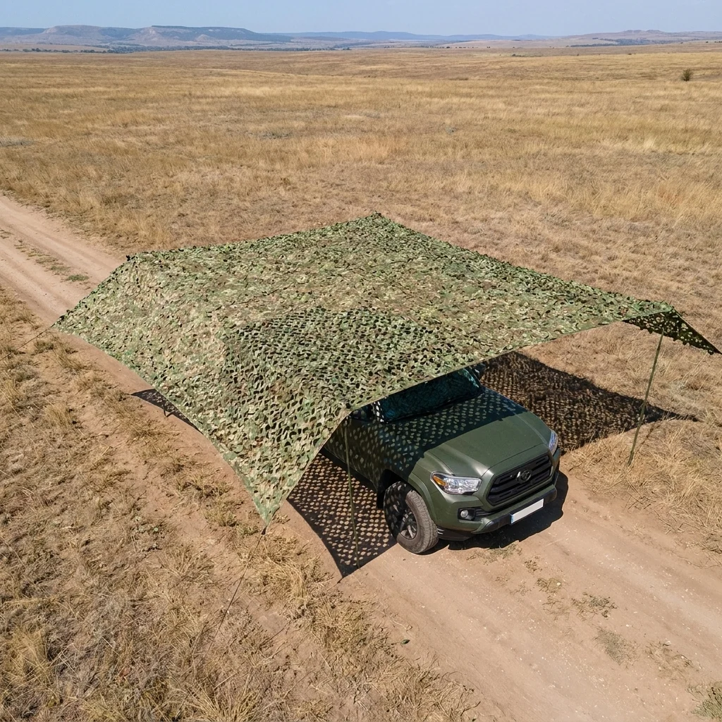 Маскувальна сітка Militex Мультикам весна 10х15м (площа 150 кв.м.)