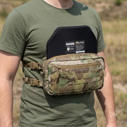 Підсумок під захист живота Militex Мультикам з Cordura original USA (L) з балістичним захистом 2 класу