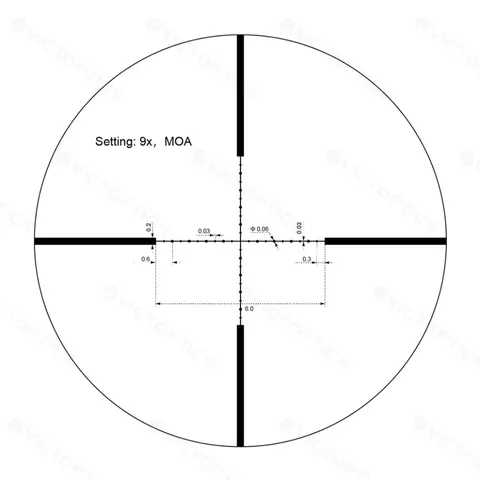 Приціл оптичний Vector Optics C3 3-9x32 (25,4 мм) illum. SFP — фото 10