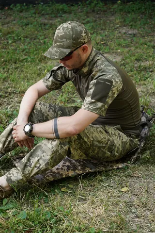 Трьохсекційний каремат п'ятиточка піксель П-3 Оксфорд — фото 12