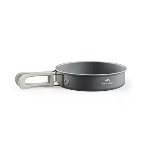 Сковорідка зі складаною ручкою Naturehike CNK2450CF010, 17,5 см, алюміній — фото 3