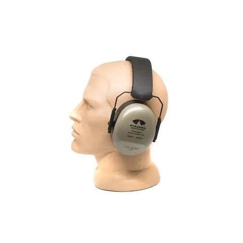 Навушники Pyramex PM8010 для захисту схуху SNR 30 dB, NRR 26 dB Бежево-сірі — фото 10
