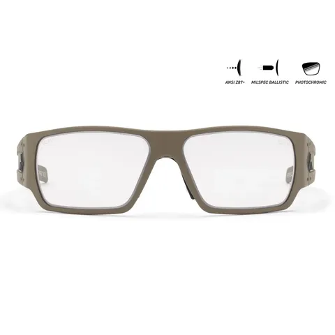 Захисні окуляри Gatorz Specter, Photochromic, ANSI Z87.1 Mil-Spec Ballistic, Tan Cerakote - GZ-08-305 — фото 4