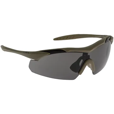 Окуляри балістичні Wiley X WX Vapor 2.5. 3 лінзи (Grey/Clear/Light Rust) оправа Tan — фото 2
