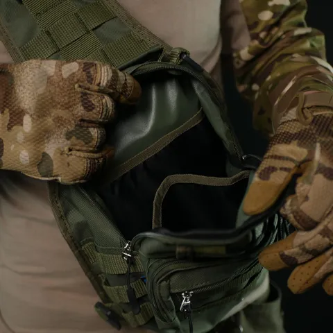 Сумка через плече — Мультикам з MOLLE-системою — фото 10
