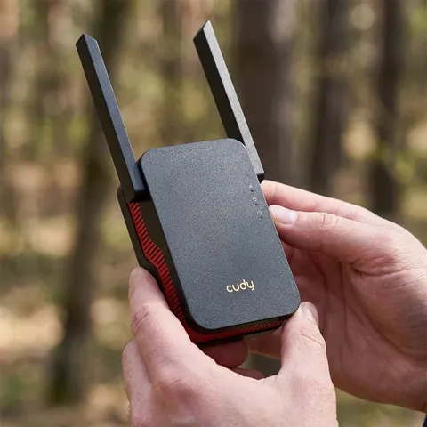 Ретранслятор Cudy RE3000 Wi-Fi 6 Mesh Gigabit Ethernet Чорний — фото 3