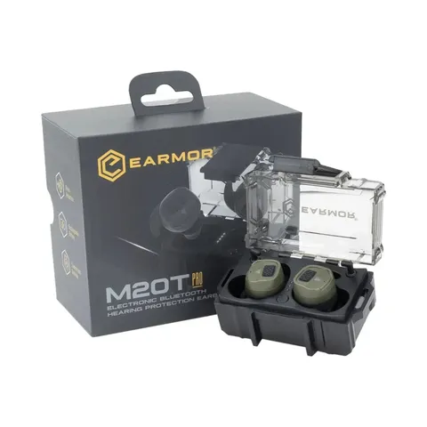 Активні захисні навушники-беруші Earmor M20T Pro Bluetooth — Олива — фото 2
