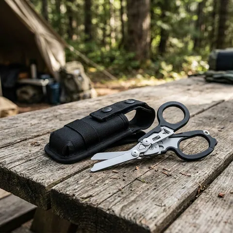 Ножиці Leatherman Raptor Rescue, чорні, чохол MOLLE