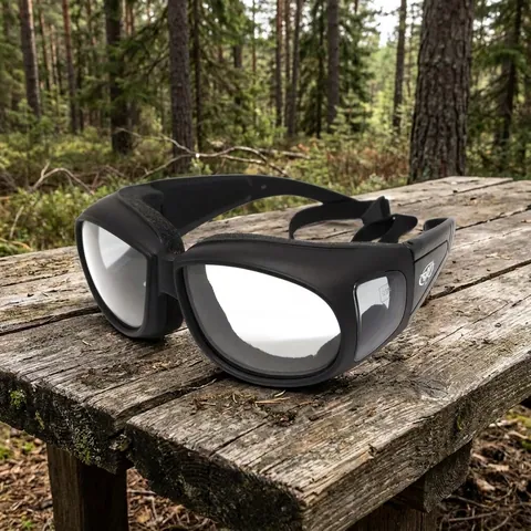 Окуляри Global Vision Outfitter Photochromic (clear) Anti-Fog, фотохромні прозорі, Чорний