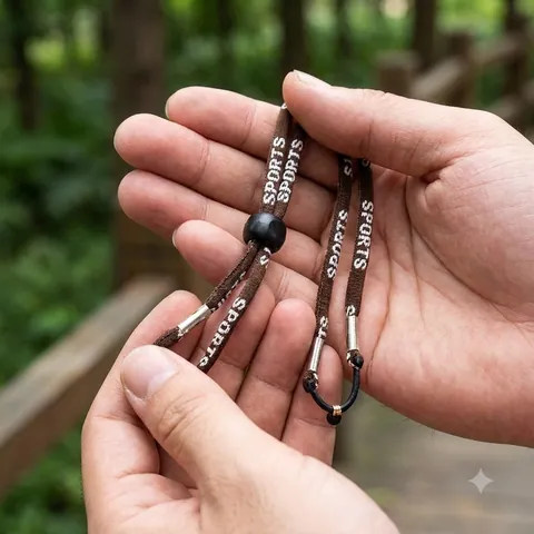 Ремінець для окулярів Sport (brown), коричневий — фото 3