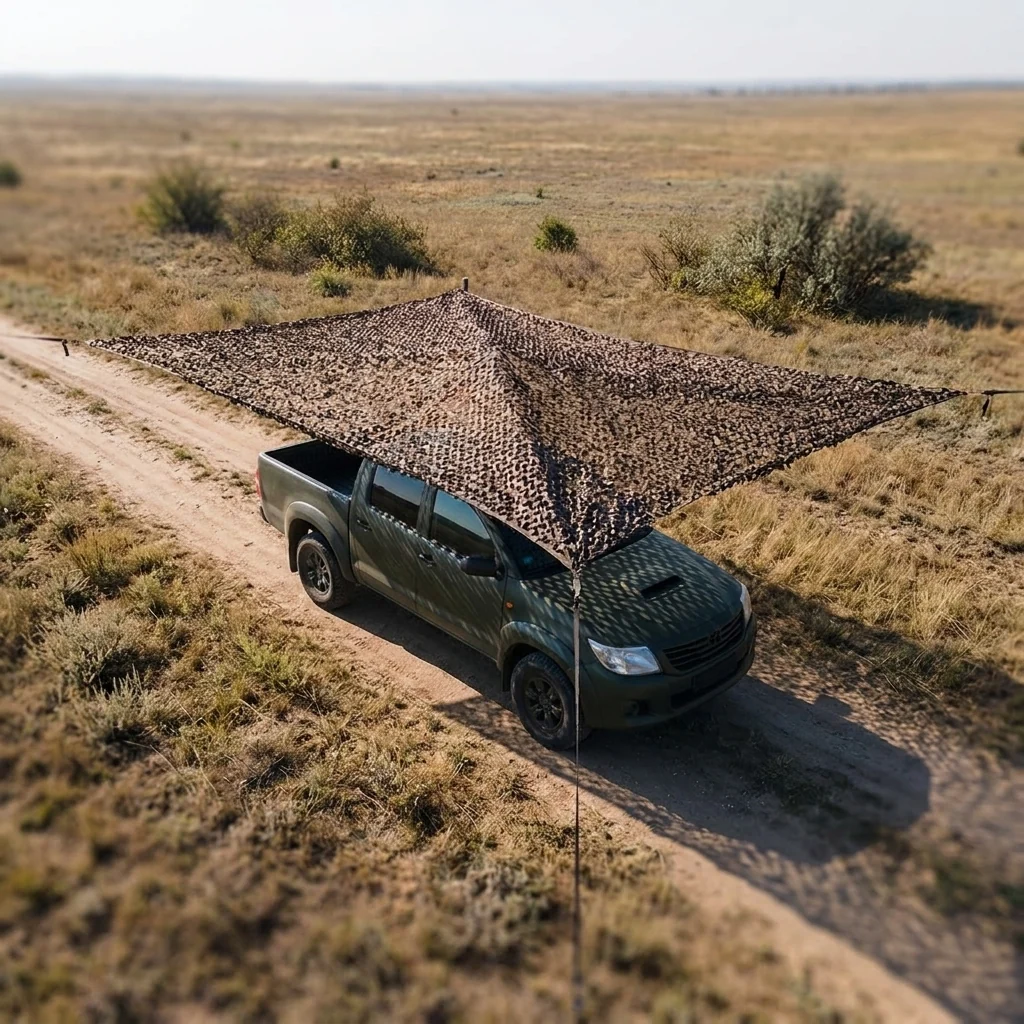 Маскувальна сітка Militex Камуфляж земля 10х15м (площа 150 кв.м.)