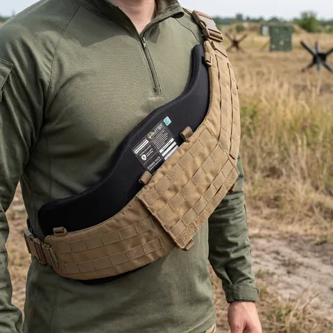 Розвантажувальний пояс РПС Kiborg R-1 GEN.2 Койот (2 клас захисту Militex)