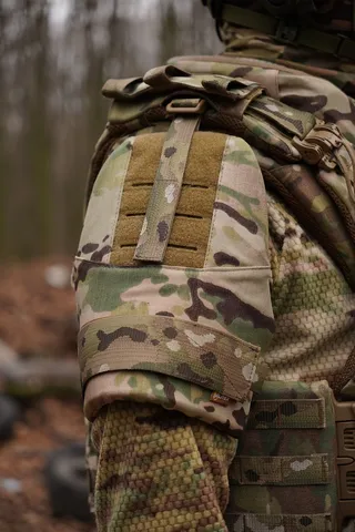Захист плечей з балістичним захистом 2 клас Militex cordura USA Мультикам — фото 10