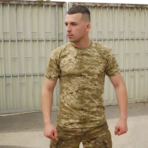 Футболка піксель Premium Jersey — фото 8